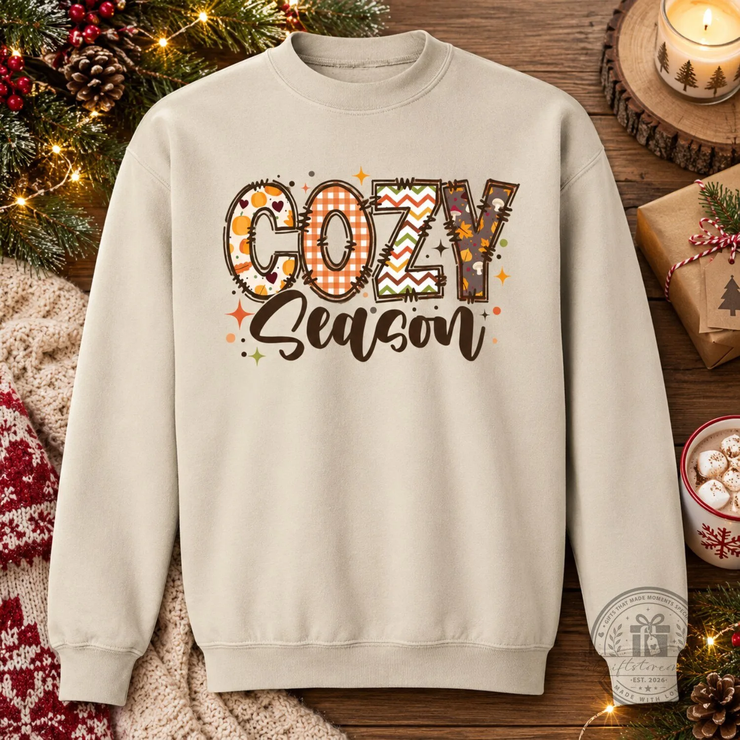 Daydream Tees Cozy Season Sweatshirt