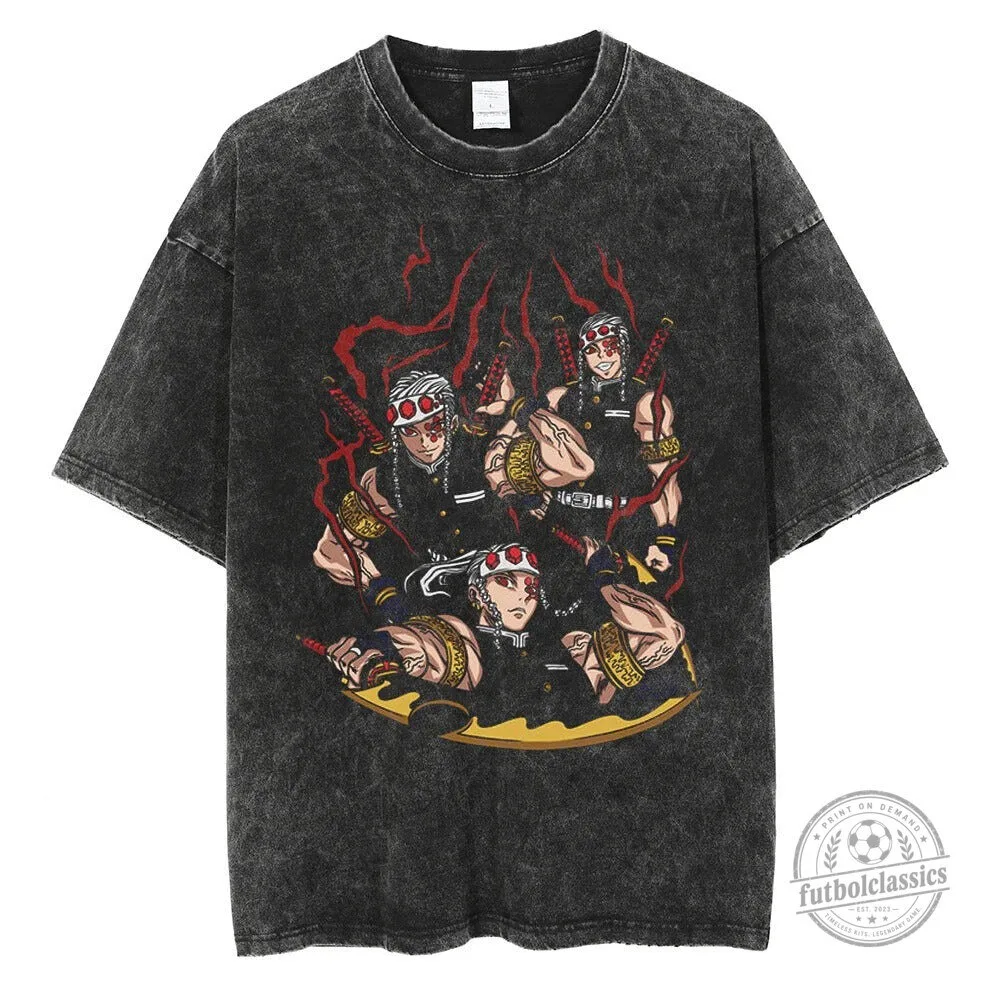 Demon Slayer Tengen Uzui Anime Graphic T-Shirt