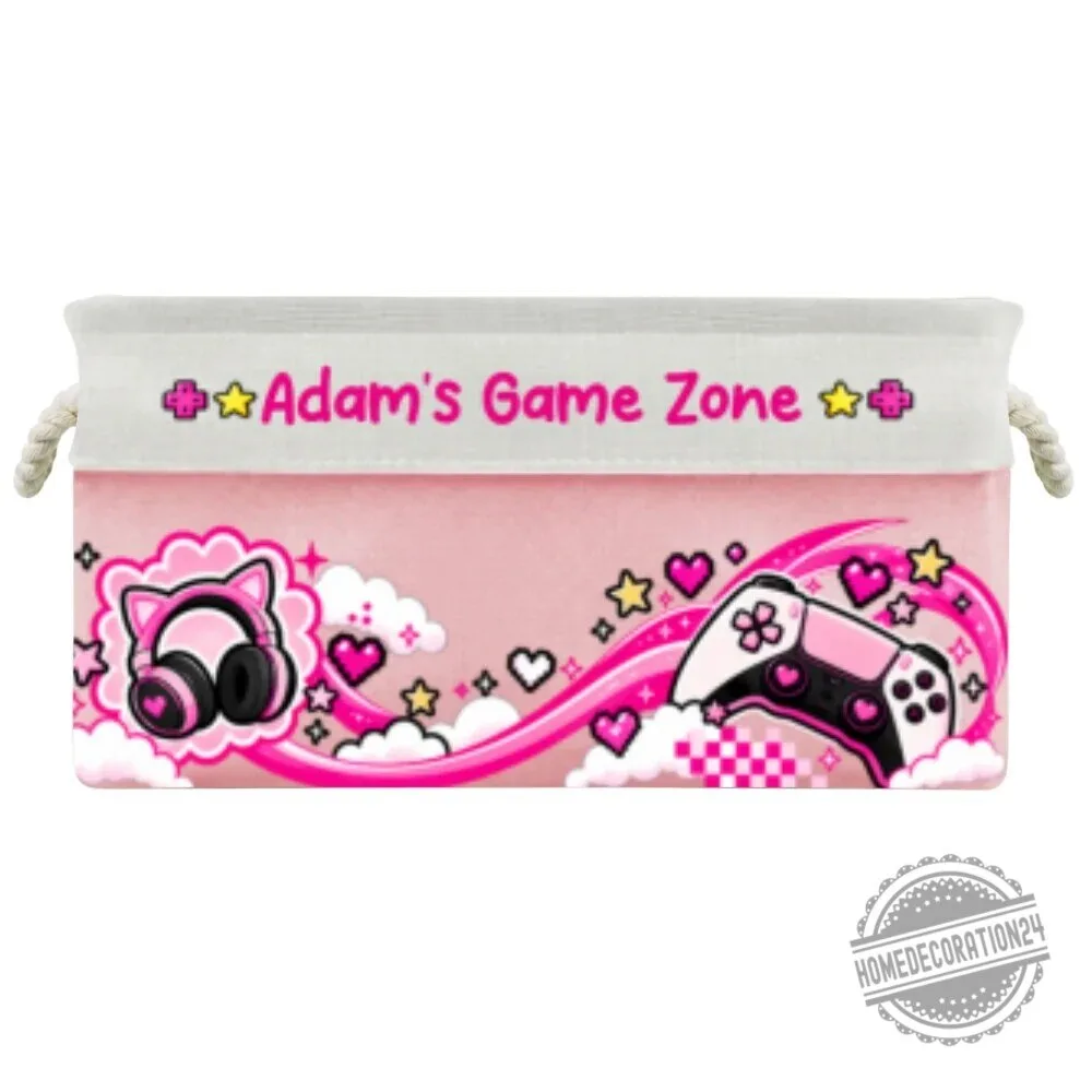 Personalized PC Gaming Storage Basket for Kids and Teens 29 Personalized PC Gaming Storage Basket for Kids and Teens