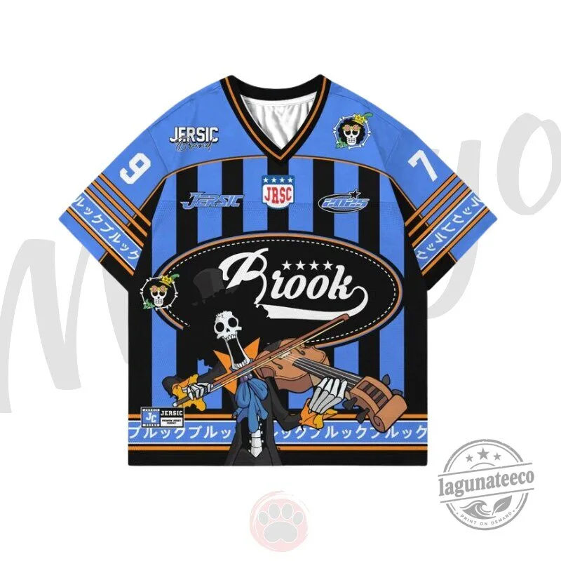 One Piece Brook Soul King Football Jersey