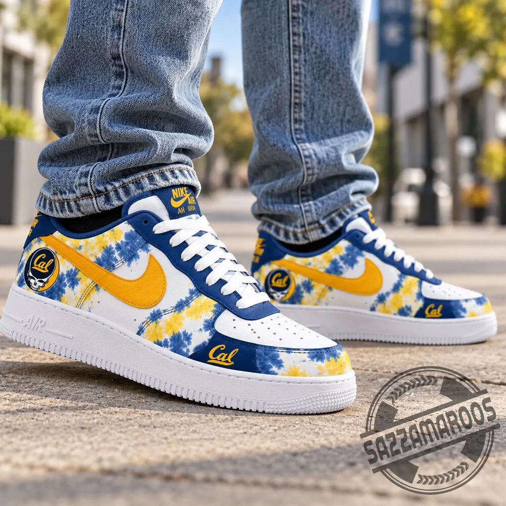 Cal Bears Grateful Dead Tie Dye Air Force 1 Sneakers Shoes 2026 4 Cal Bears Grateful Dead Tie Dye Air Force 1 Sneakers Shoes 2026
