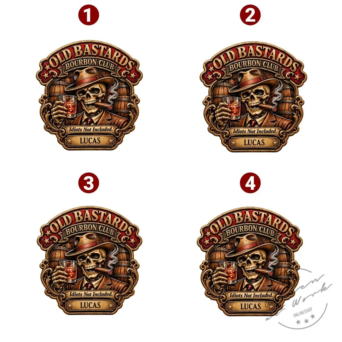 Old Bastards Bourbon Club Skeleton Drinking Whiskey Personalized Pin 25 Old Bastards Bourbon Club Skeleton Drinking Whiskey Personalized Pin