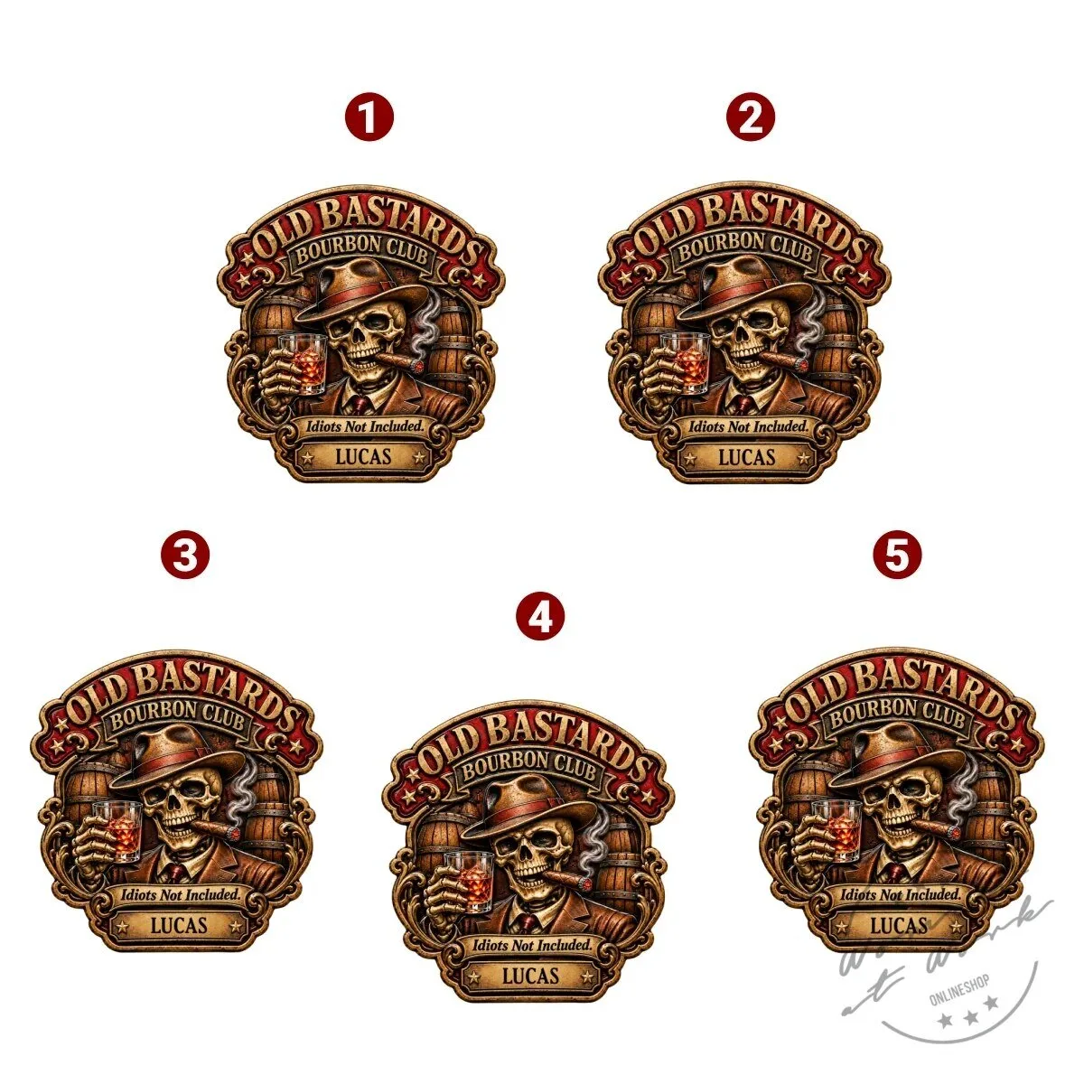 Old Bastards Bourbon Club Skeleton Drinking Whiskey Personalized Pin 26 Old Bastards Bourbon Club Skeleton Drinking Whiskey Personalized Pin