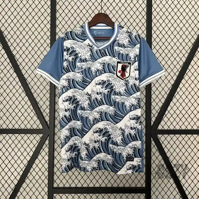Japan National Football Team Great Wave of Kanagawa Special Edition Soccer Jersey