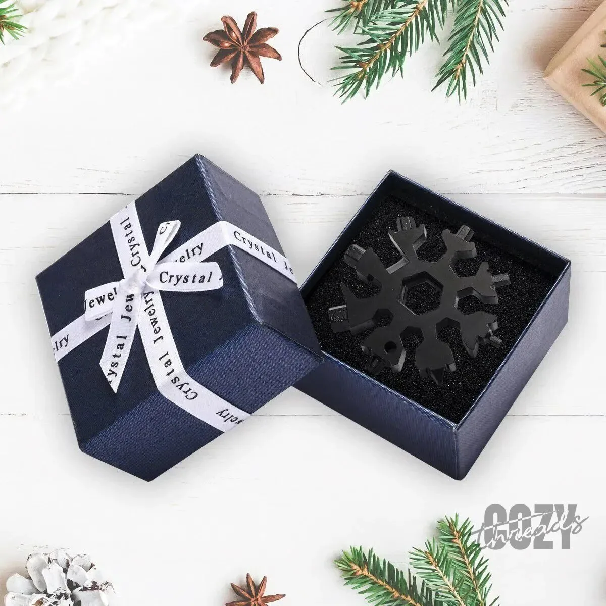 Golden Snowflake 18-in-1 Multi-Tool Pocket Gadget Christmas Gift 14 Golden Snowflake 18-in-1 Multi-Tool Pocket Gadget Christmas Gift