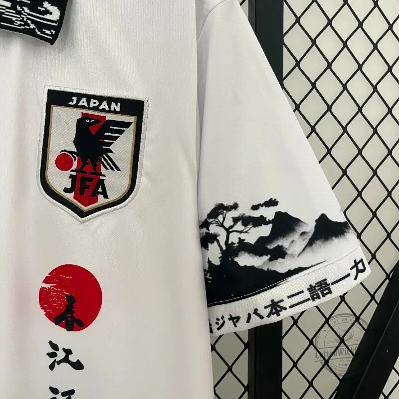 Japan National Football Team Special Edition White Soccer Jersey 12 Japan National Football Team Special Edition White Soccer Jersey