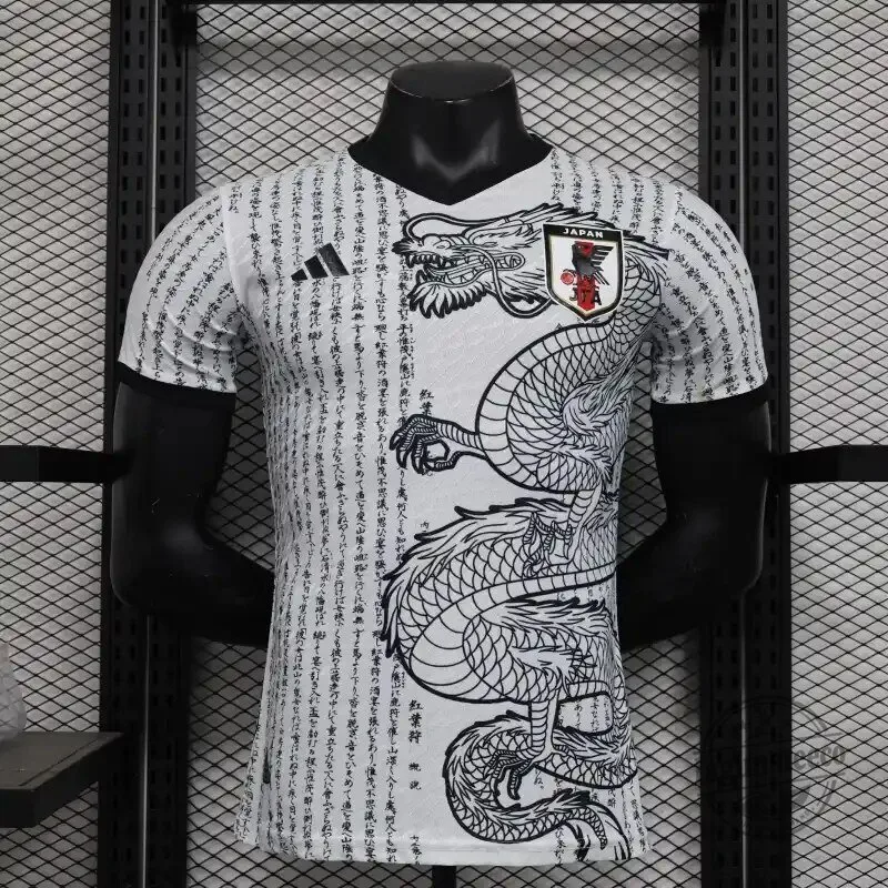 Dragon Graphic Soccer Jersey for Japan National Football Team