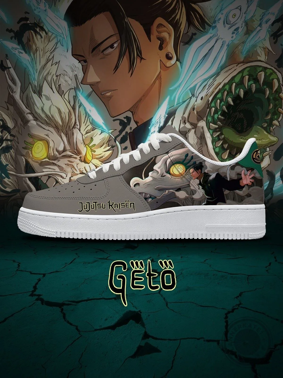 Jujutsu Kaisen Suguru Geto Anime Character Sneakers