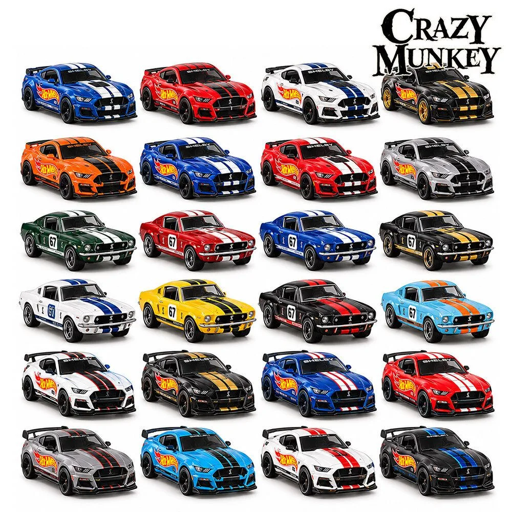 Hot Wheels Ford Mustang Shelby GT500 Car Advent Calendar | Collectibles 3 Hot Wheels Ford Mustang Shelby GT500 Car Advent Calendar | Collectibles