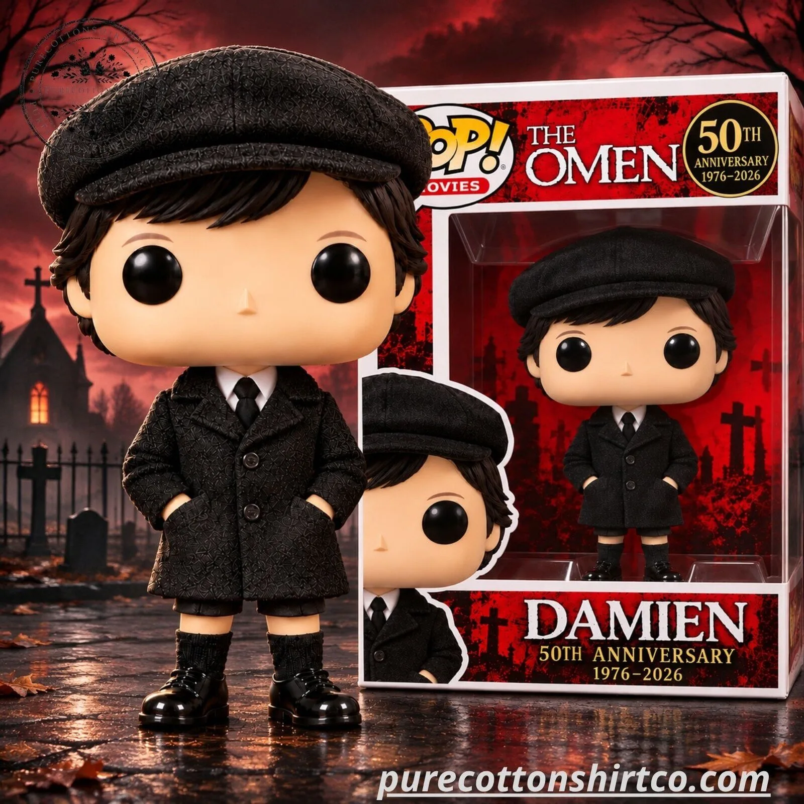 Funko Pop! Movies The Omen 50th Anniversary Damien Figure