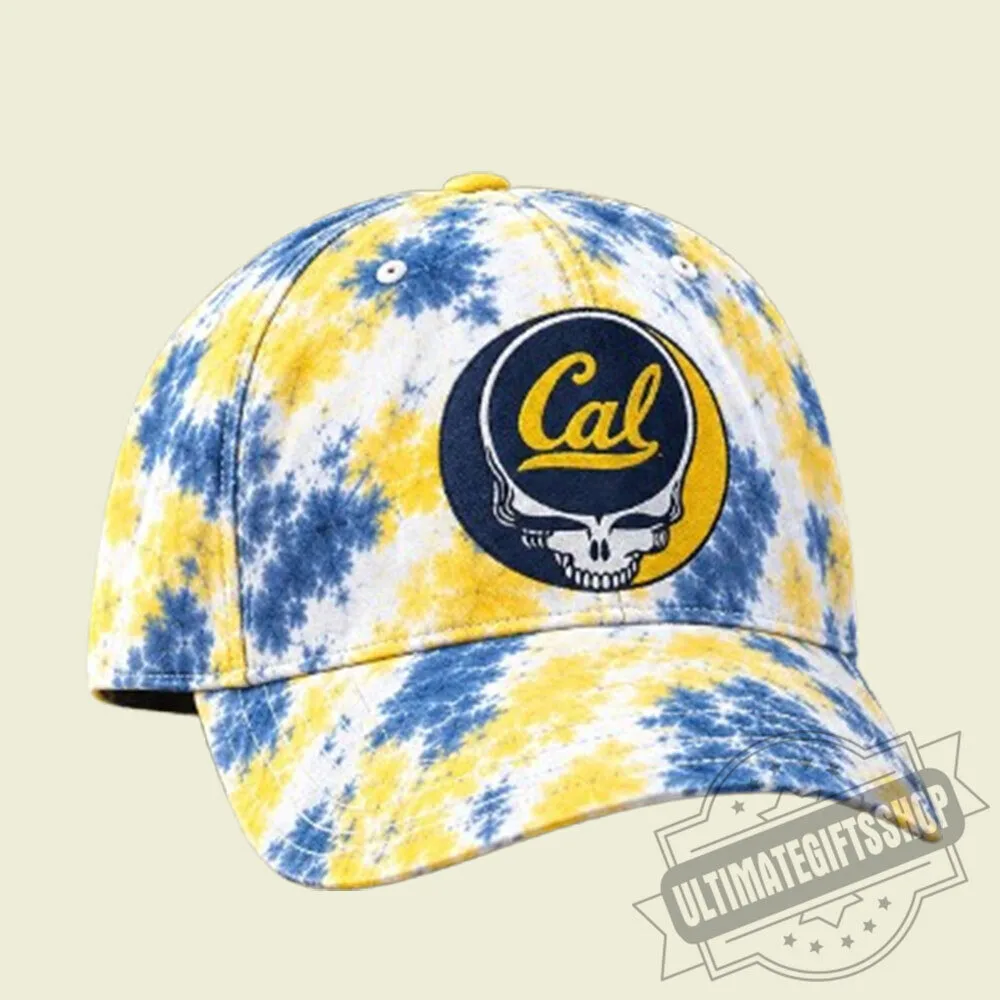 Cal Bears x Grateful Dead Tie-Dye Baseball Cap 2 Cal Bears x Grateful Dead Tie-Dye Baseball Cap