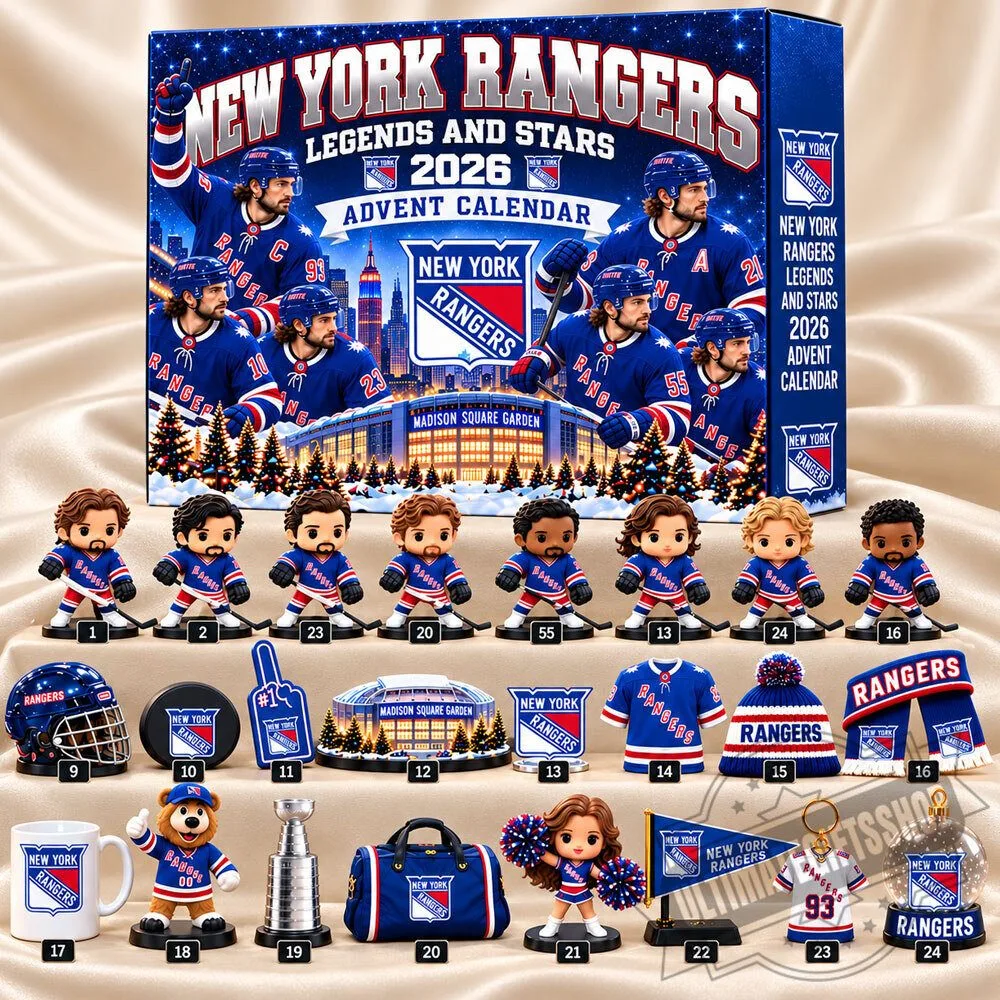 New York Rangers Legends and Stars 2026 Advent Calendar 4 New York Rangers Legends and Stars 2026 Advent Calendar