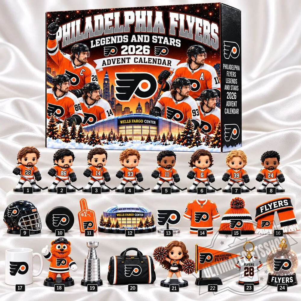 Philadelphia Flyers Legends and Stars 2026 Advent Calendar
