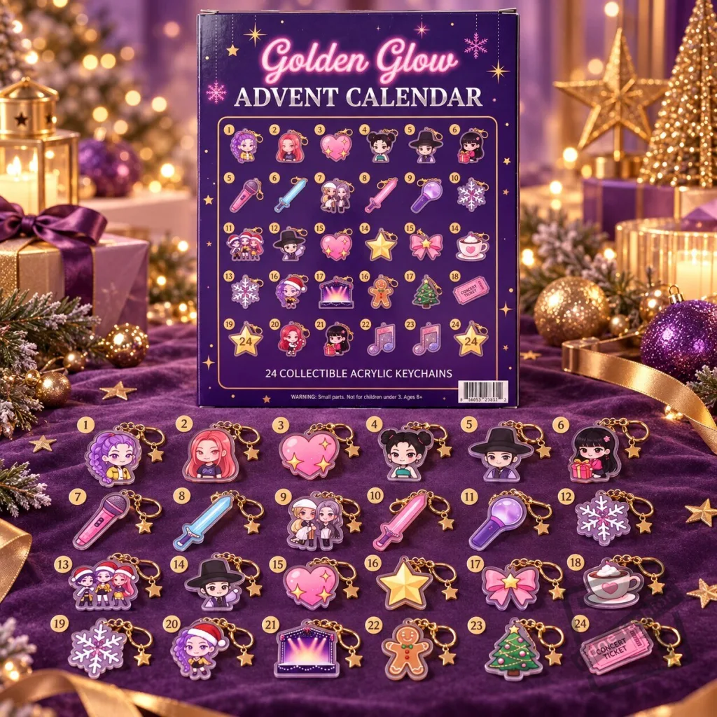 "Top 2026 Advent Calendars: Glow, Christmas Barn, Space Legends" 46 Golden Glow Advent Calendar 2026