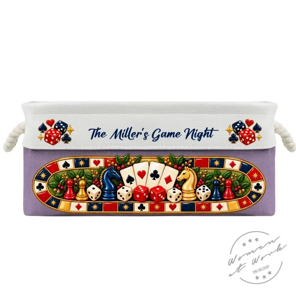 Customizable Storage Basket for Board Games and Playing Cards - Family Game Night Essential 37 Customizable Storage Basket for Board Games and Playing Cards - Family Game Night Essential