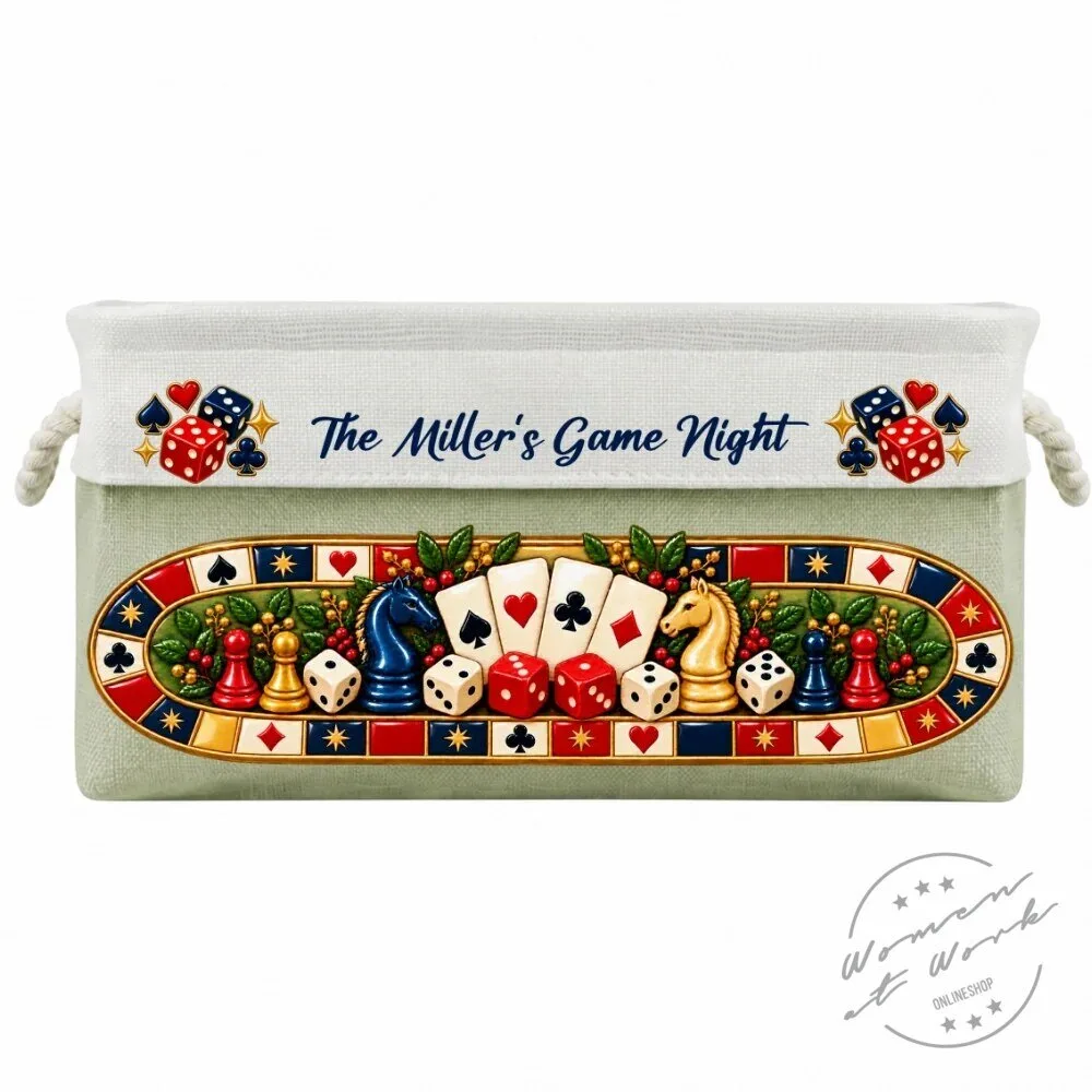 Customizable Storage Basket for Board Games and Playing Cards - Family Game Night Essential 41 Customizable Storage Basket for Board Games and Playing Cards - Family Game Night Essential