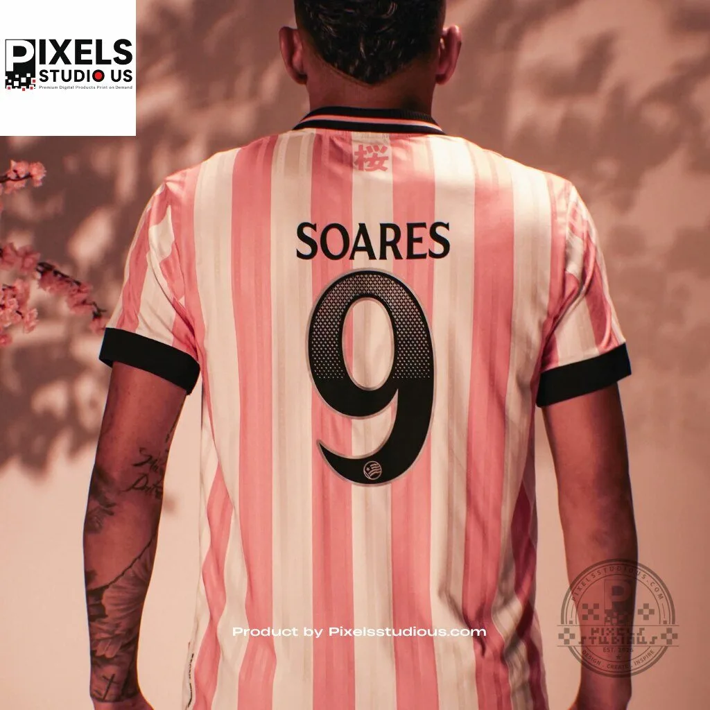 Botafogo 2026/27 Fourth Pink October Jersey 11 Botafogo 2026/27 Fourth Pink October Jersey 3D shirt or sports jersey with all-over print design