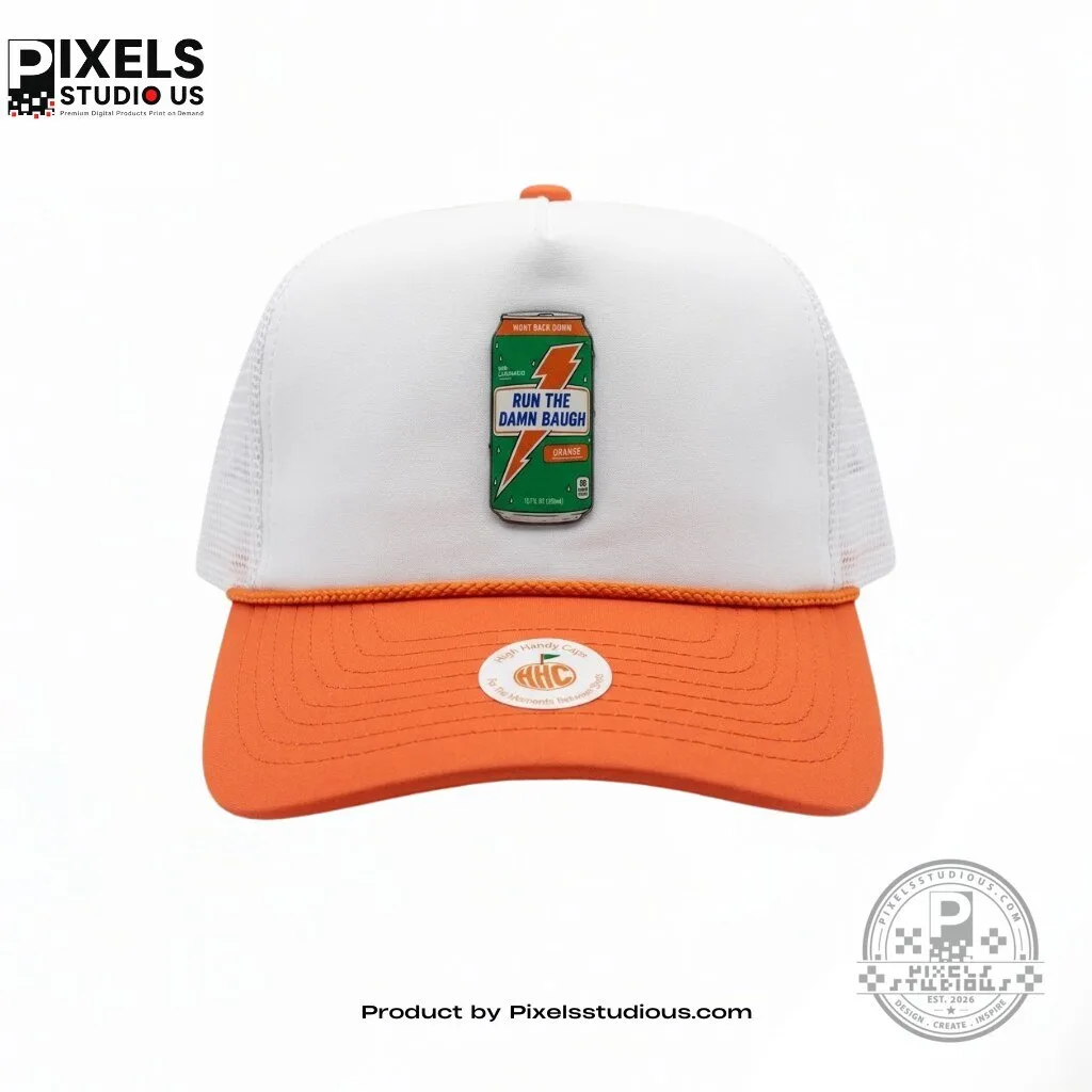 Run The Baugh Trucker Hat