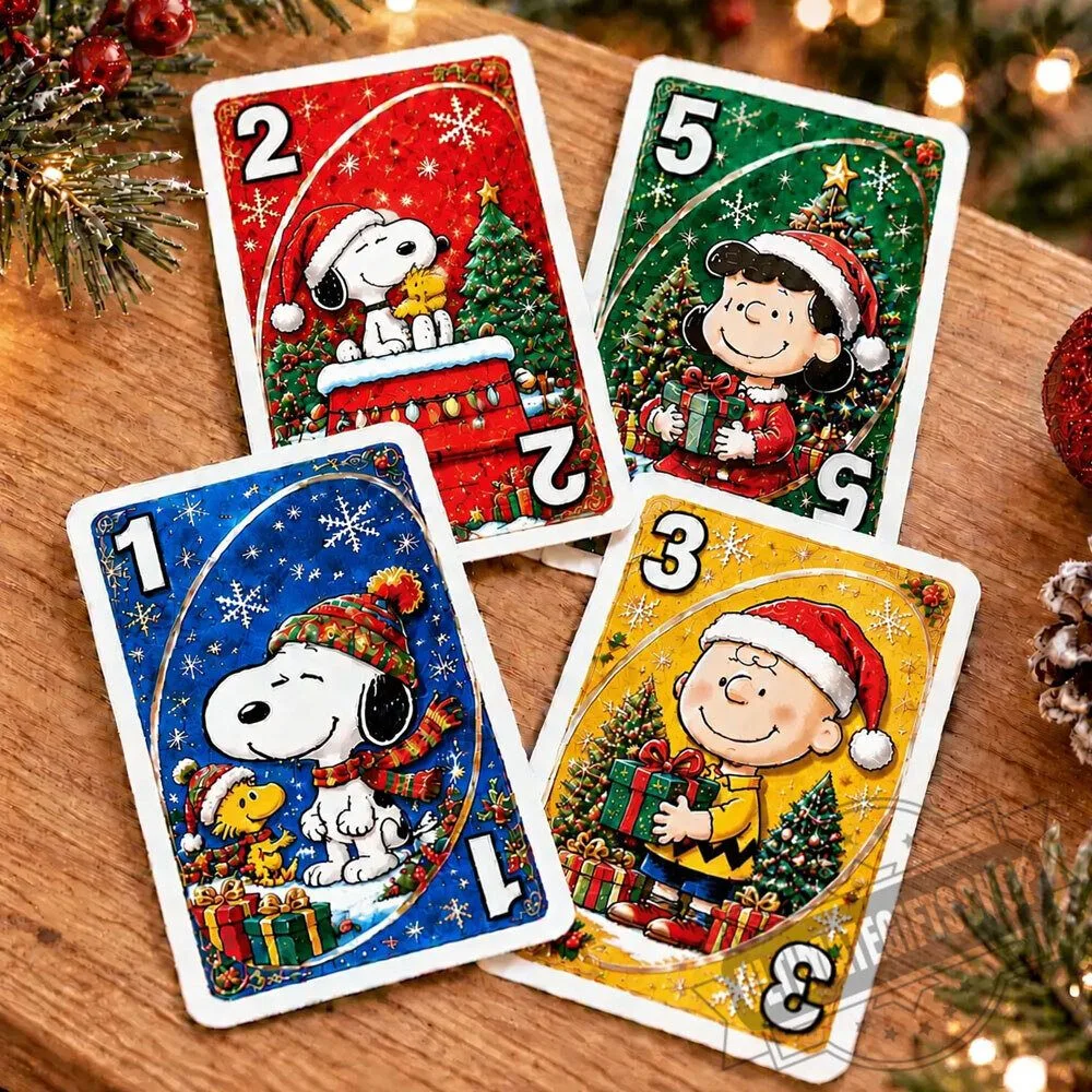 UNO x Snoopy Christmas Special Edition Card Game Gift Set 2026 5 UNO x Snoopy Christmas Special Edition Card Game Gift Set 2026