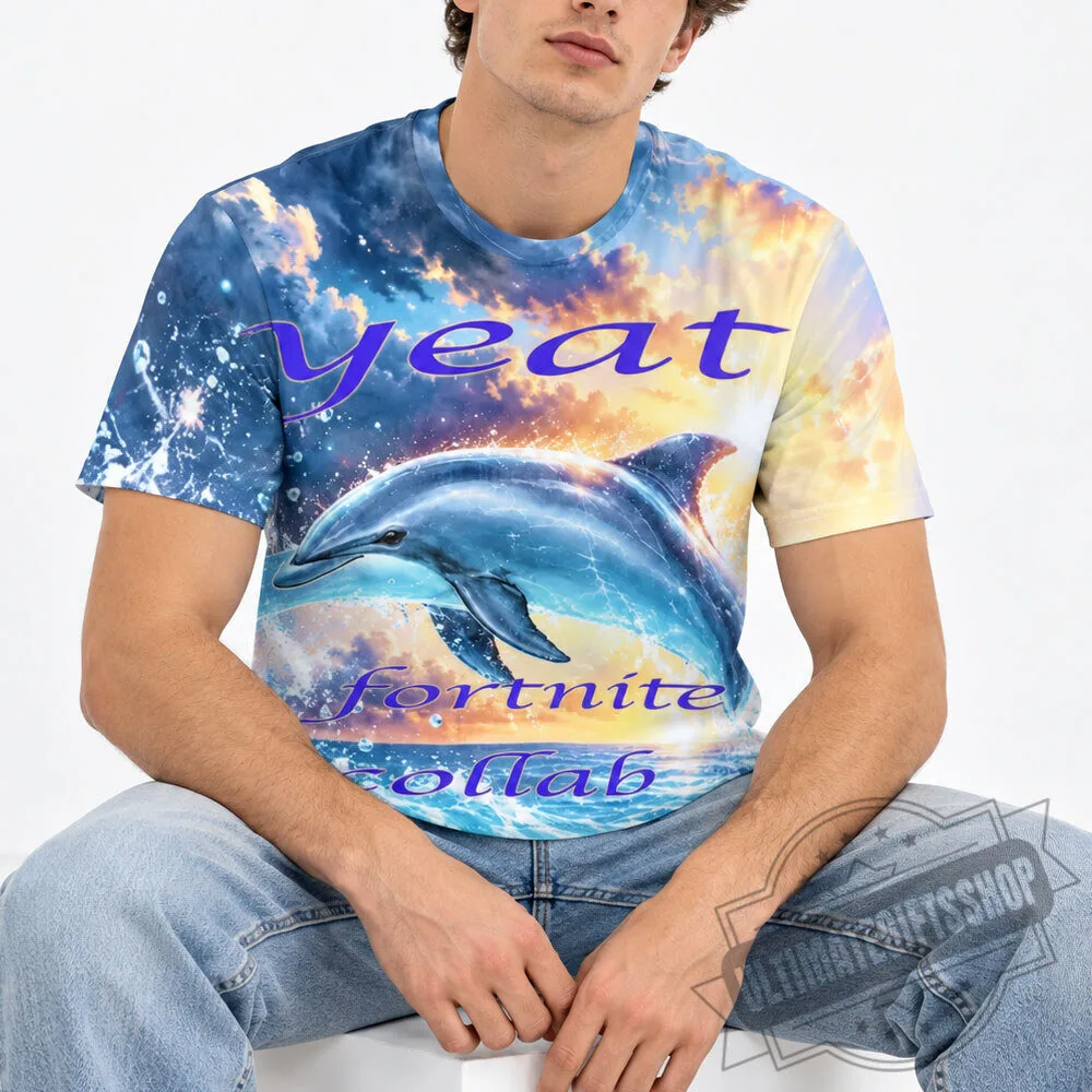 Yeat x Fortnite Collab Dolphin T-shirt 5 Yeat x Fortnite Collab Dolphin T-shirt