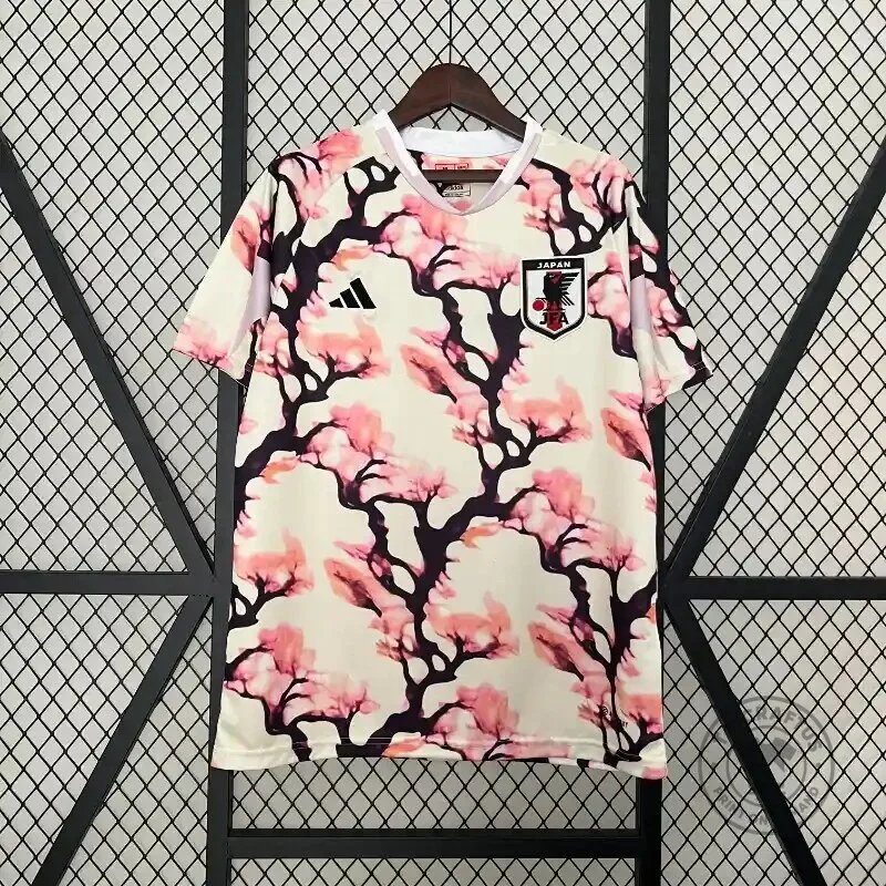 Japan National Football Team Cherry Blossom Special Edition Soccer Jersey 8 Japan National Football Team Cherry Blossom Special Edition Soccer Jersey