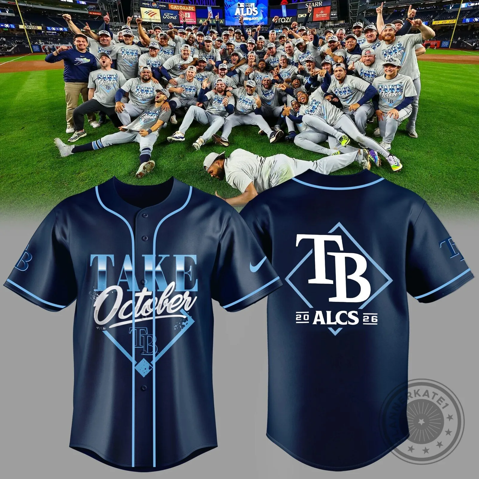 Tampa Bay Rays 2026 ALCS Take October Baseball Jersey