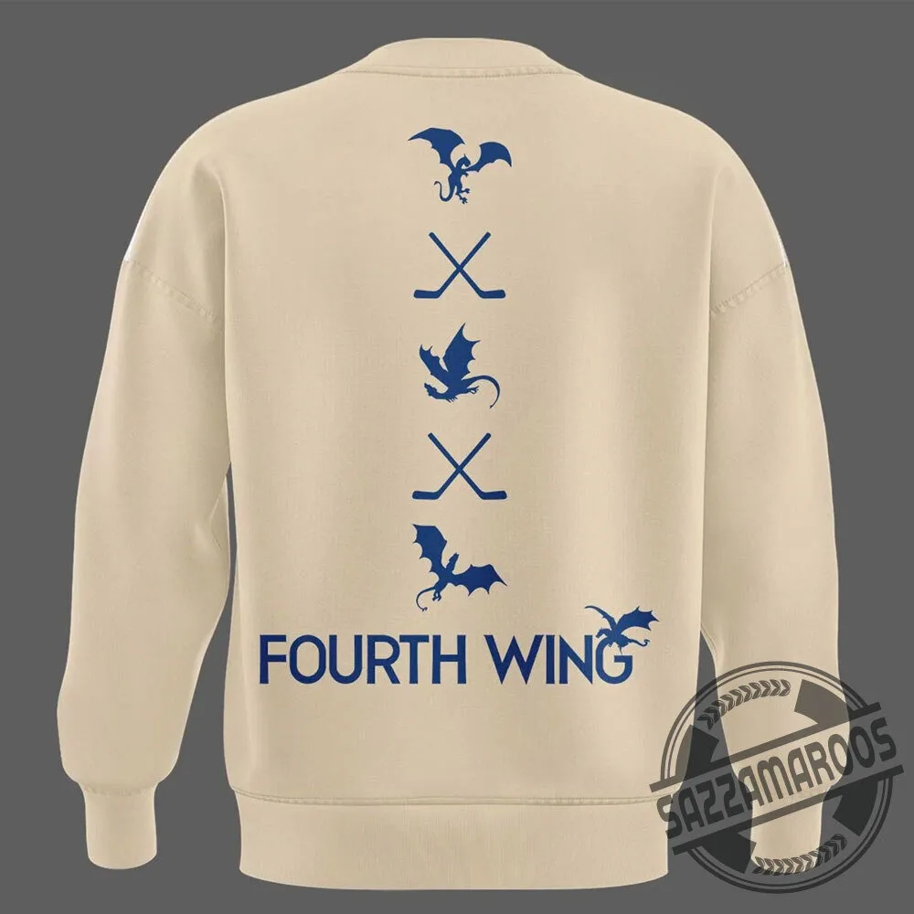 Syracuse Crunch x Fourth Wing Crossover Sweatshirt 5 Syracuse Crunch x Fourth Wing Crossover Sweatshirt