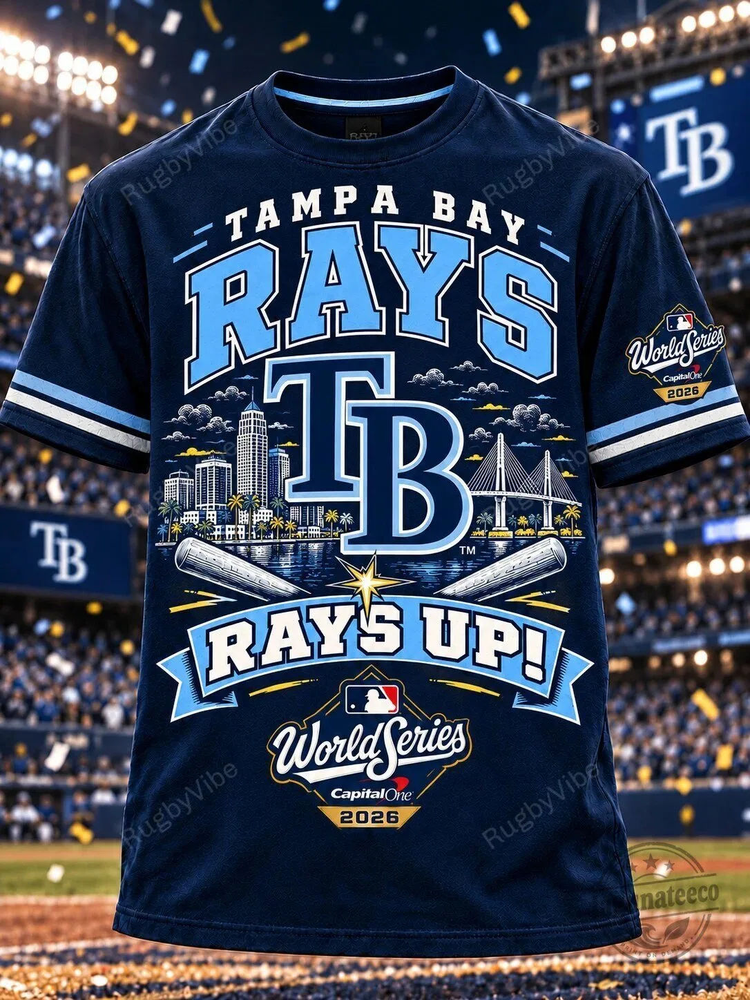 Tampa Bay Rays World Series 2026 Baseball Team Fan T-Shirt