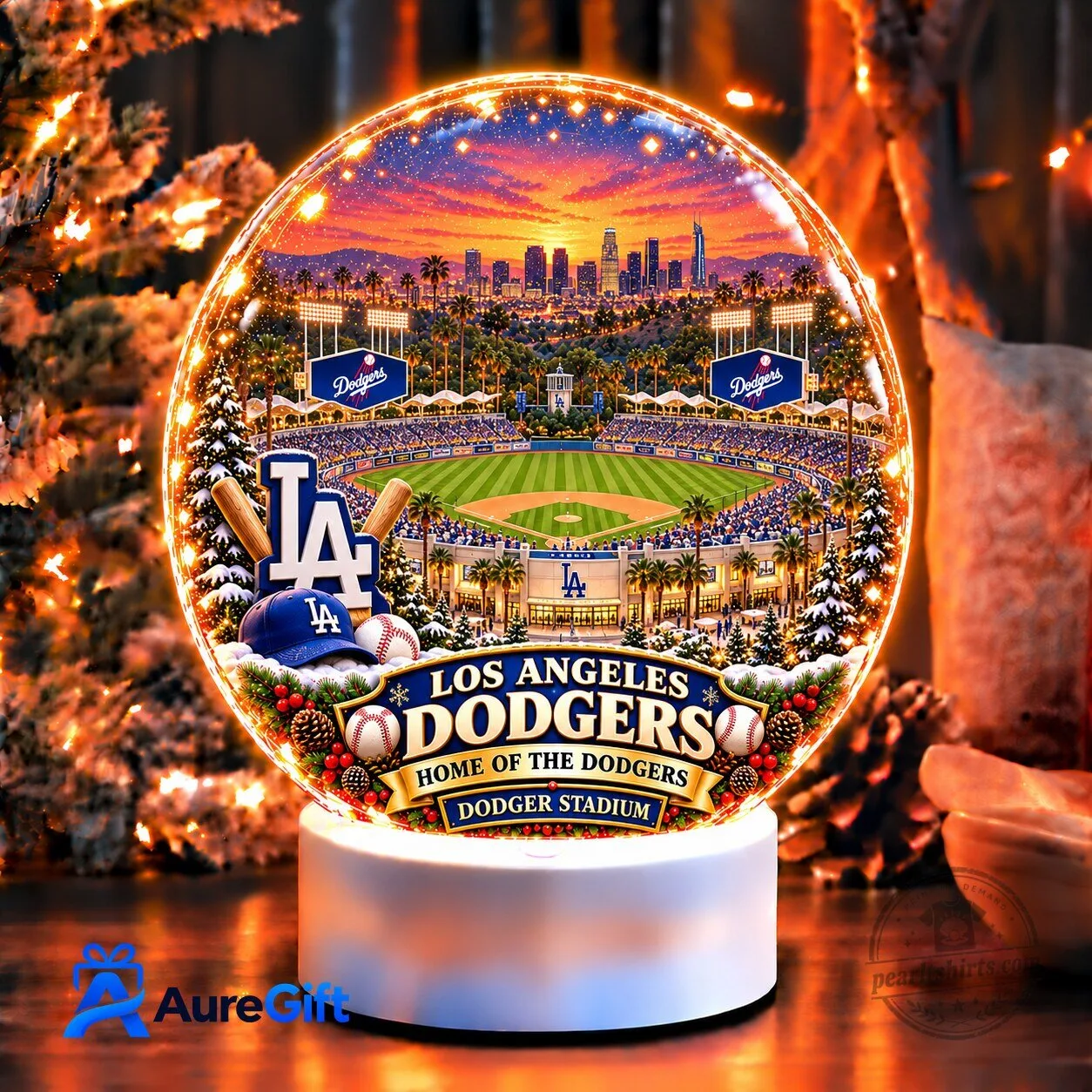 Los Angeles Dodgers Dodger Stadium Home Plate Night Light Lamp