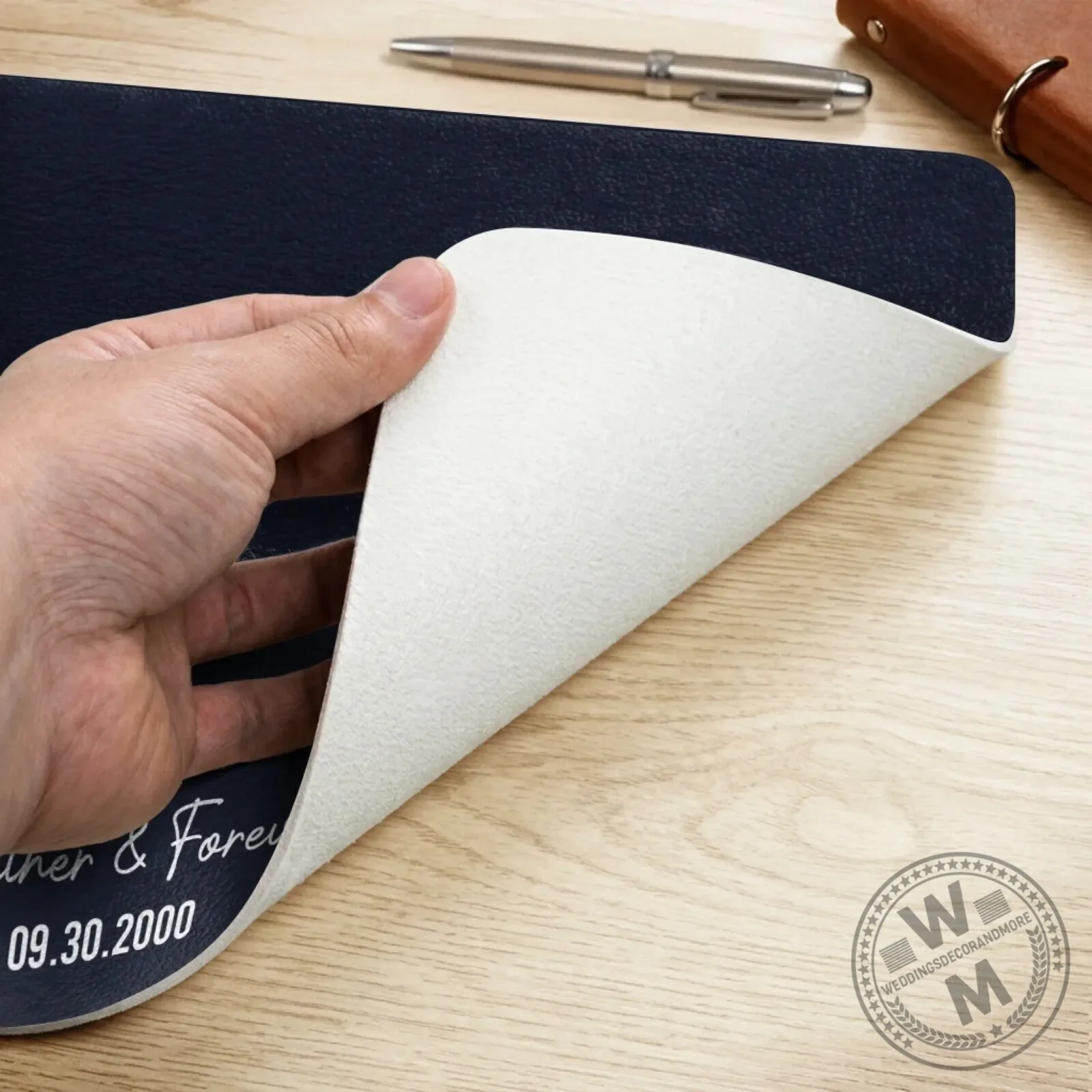 Personalized Photo Couple Anniversary Gift Desk Mat 12 Personalized Photo Couple Anniversary Gift Desk Mat