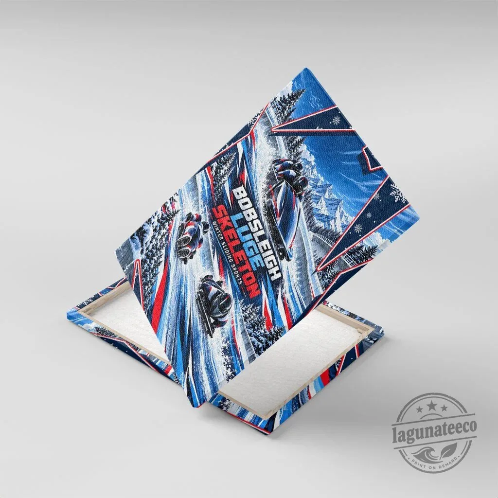 Winter Sliding Sports Bobsleigh Luge Skeleton Canvas Wall Art 10 Winter Sliding Sports Bobsleigh Luge Skeleton Canvas Wall Art