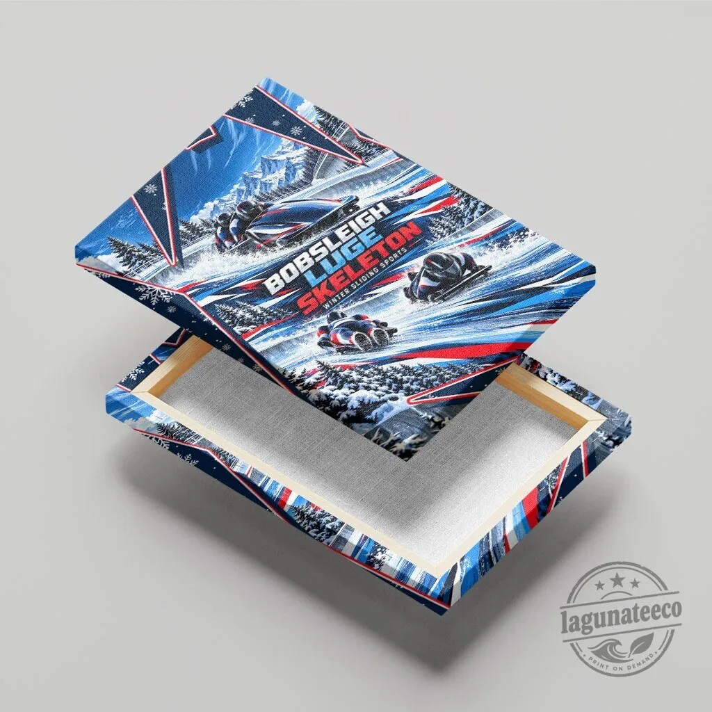Winter Sliding Sports Bobsleigh Luge Skeleton Canvas Wall Art 12 Winter Sliding Sports Bobsleigh Luge Skeleton Canvas Wall Art
