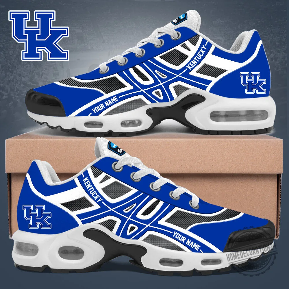 Kentucky Wildcats NCAA Personalized Air Max Plus Style Sneakers