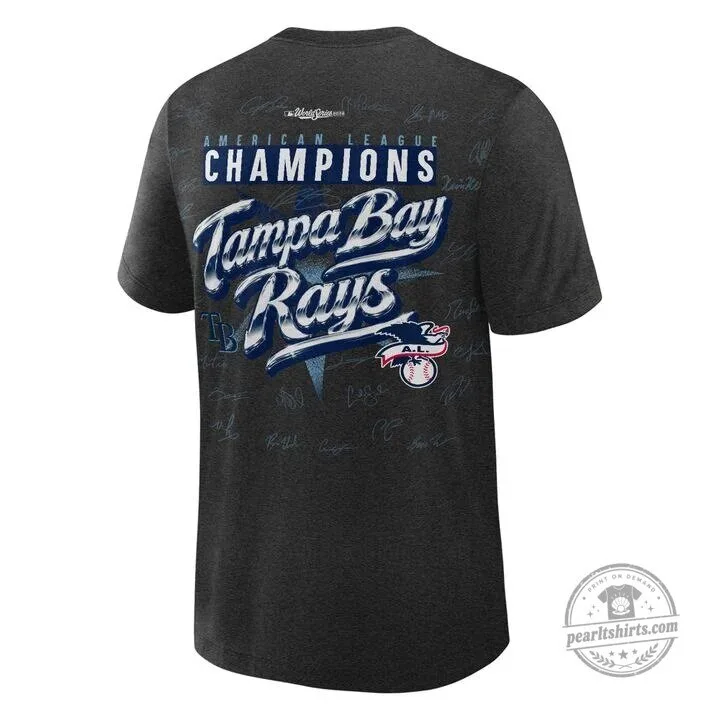 2026 American League Champions Locker Room Tee - Tampa Bay Rays 5 2026 American League Champions Locker Room Tee - Tampa Bay Rays