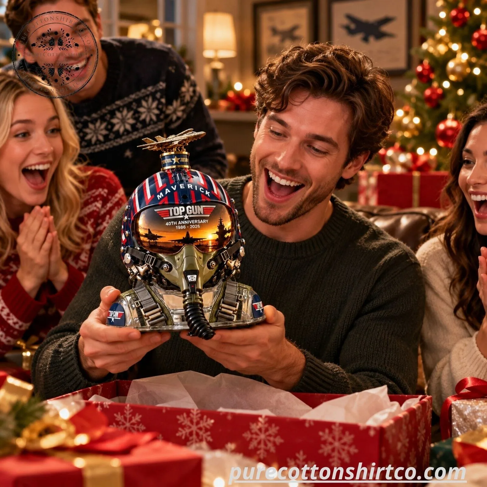 Top Gun Maverick Pilot Helmet Shaped Crystal Glass Decanter - 1986-2026 Edition 7 Top Gun Maverick Pilot Helmet Shaped Crystal Glass Decanter - 1986-2026 Edition
