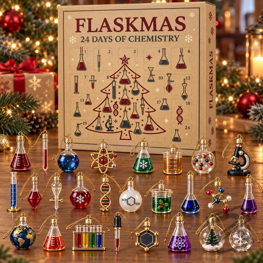 "Top 2026 Advent Calendars: Chemistry, Hockey, Game of Thrones Picks" 41 Flaskmas Chemistry Advent Calendar 2026