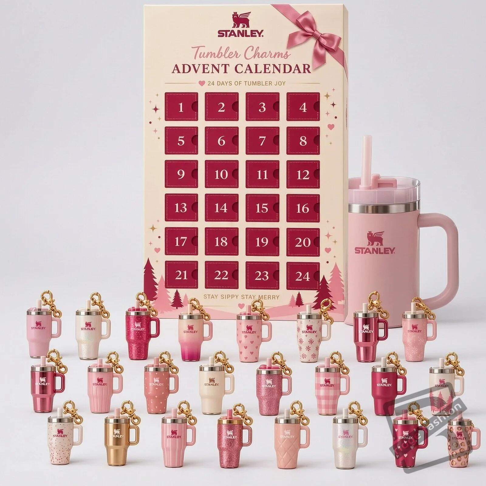 New Product Stanley Tumbler Charms Advent Calendar 2026 - 24 Cup Accessories – image 3 of 4