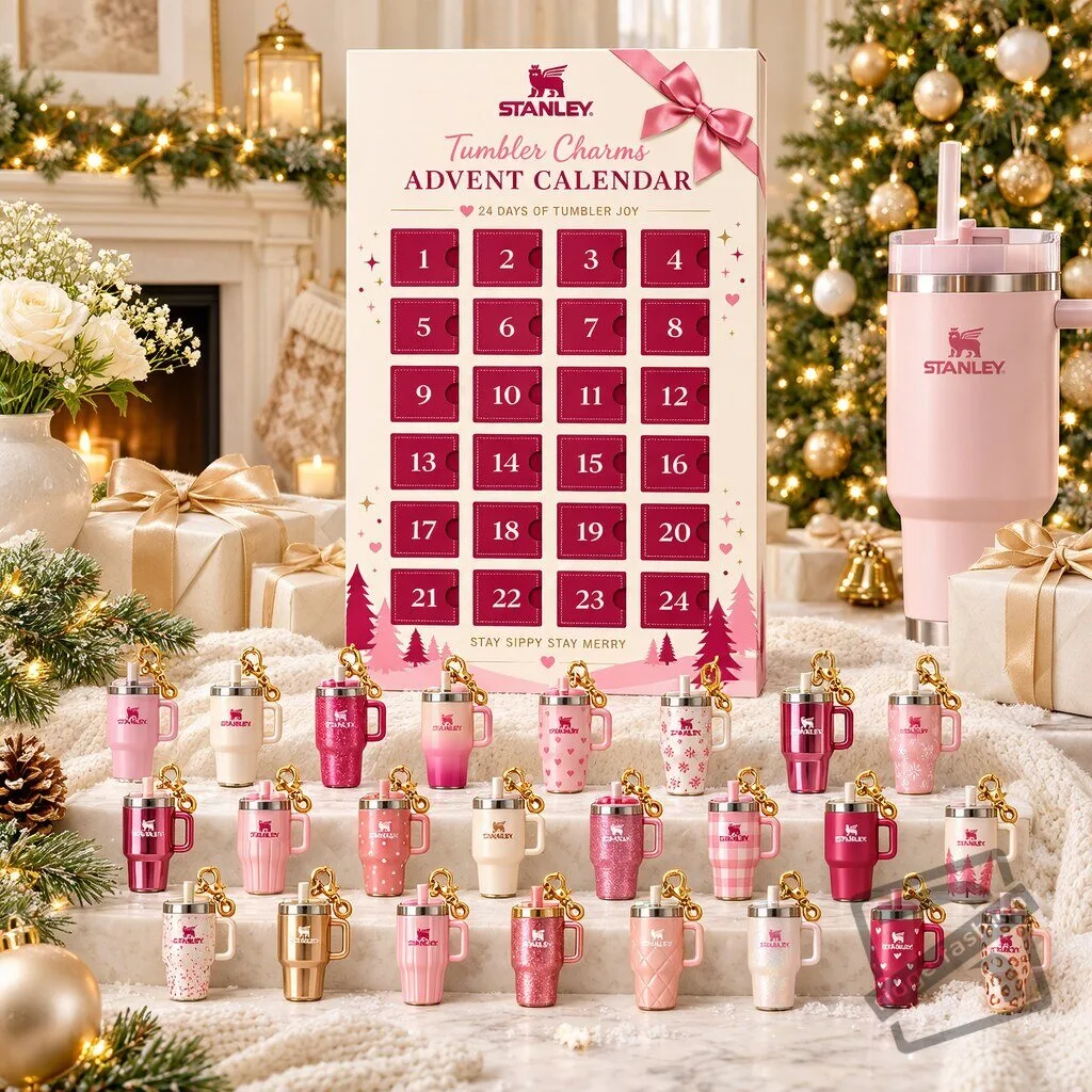 New Product Stanley Tumbler Charms Advent Calendar 2026 - 24 Cup Accessories – image 4 of 4