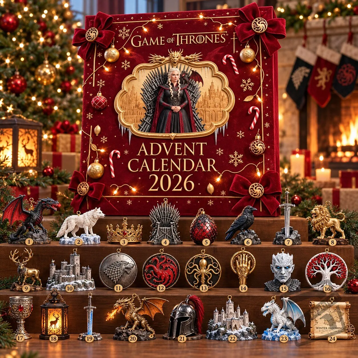 Game of Thrones Advent Calendar 2026 Game of Thrones 2026 Holiday Advent Calendar – image 2 of 3