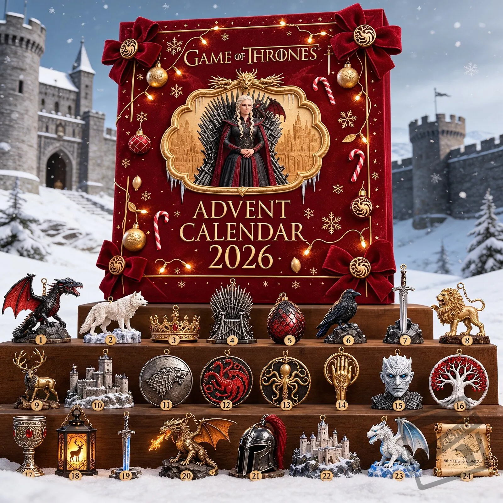 Game of Thrones Advent Calendar 2026 Game of Thrones 2026 Holiday Advent Calendar – image 3 of 3
