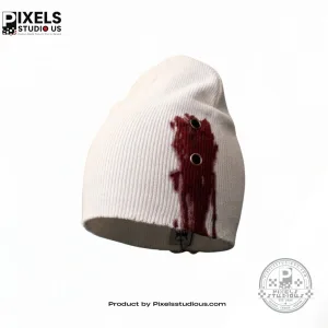 Blood Stained Beanie Hat