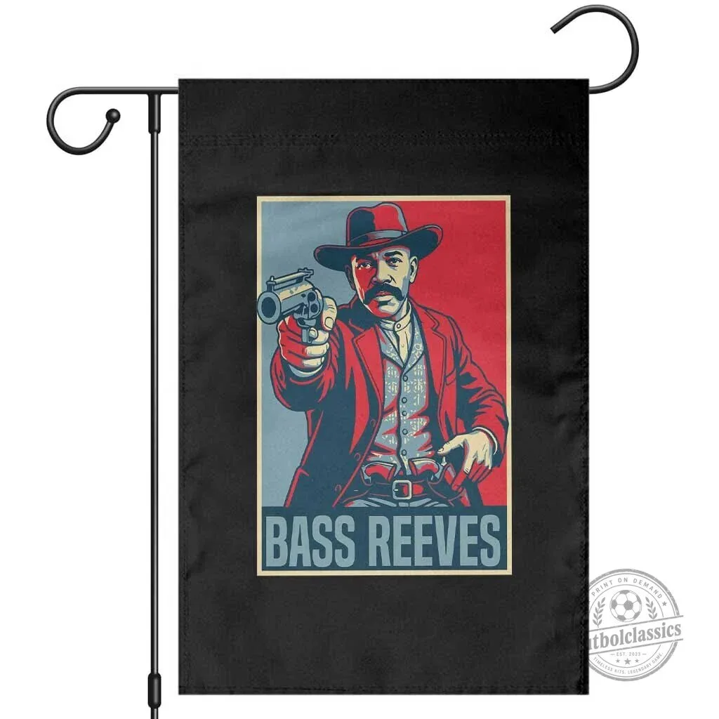 Bass Reeves Wild West Lawman Deputy Marshal Garden Flag