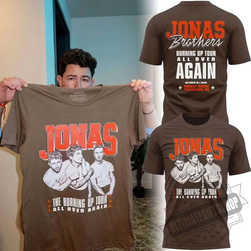 "Top 2026 Holiday Gifts: Custom Shirts, Blankets, and Shoes" 28 2026 Burning Up All Over Again Cleveland T-Shirt