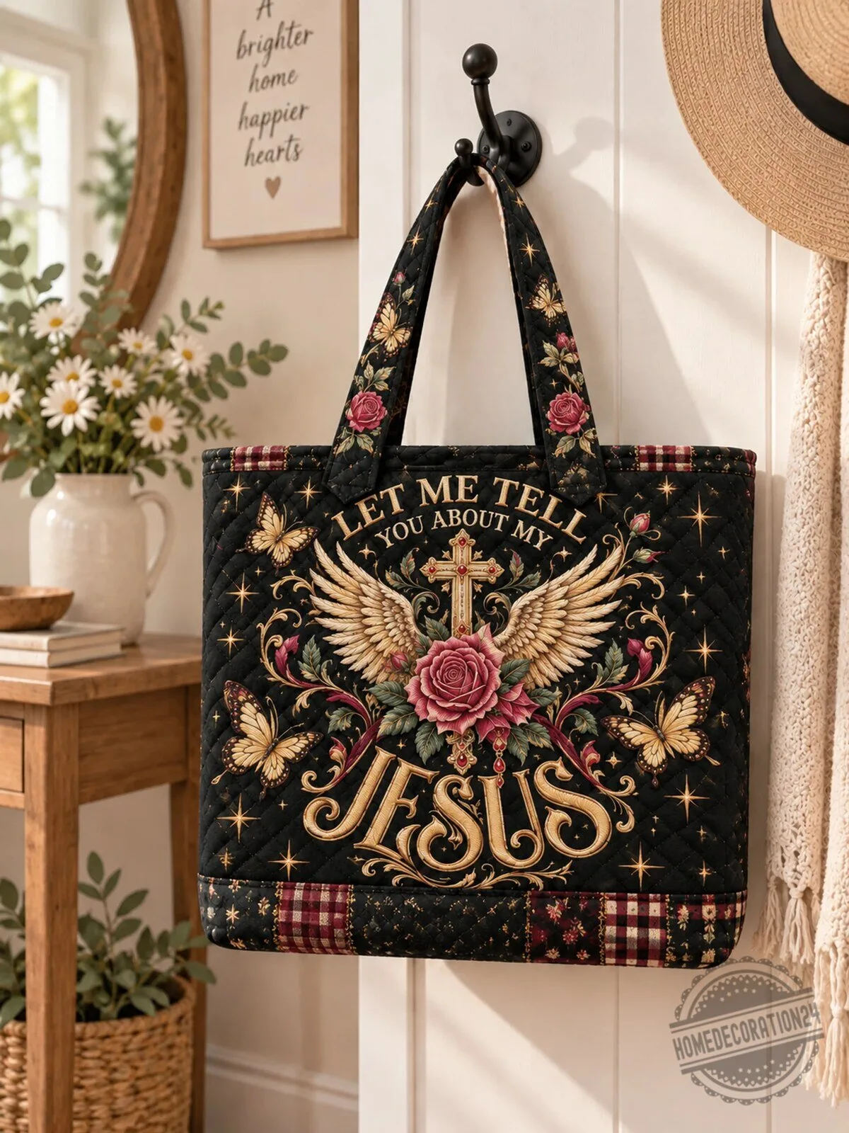 Let Me Tell You About My Jesus Christian Quilted Tote Bag 10 Let Me Tell You About My Jesus Christian Quilted Tote Bag