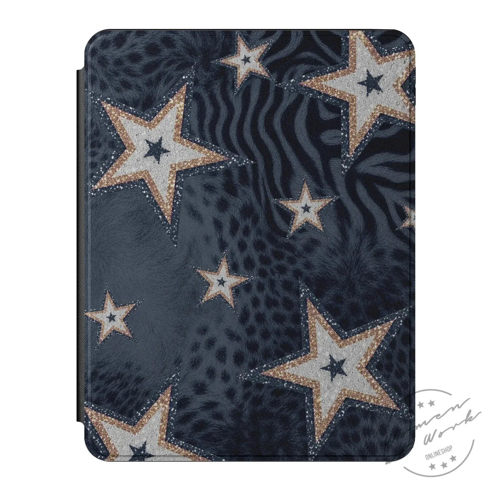 Midnight Star Glitter Animal Print iPad Case for Tablet Protection 5 Midnight Star Glitter Animal Print iPad Case for Tablet Protection