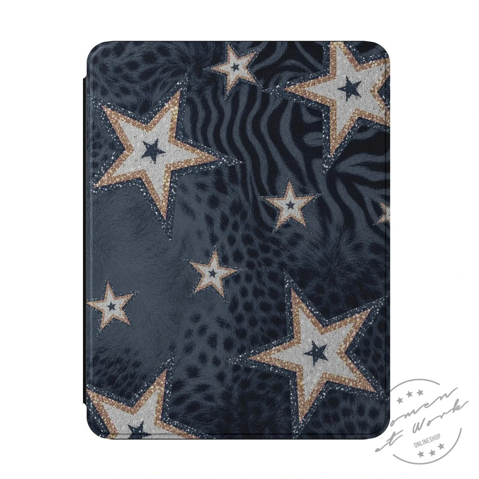 Midnight Star Glitter Animal Print iPad Case for Tablet Protection 6 Midnight Star Glitter Animal Print iPad Case for Tablet Protection