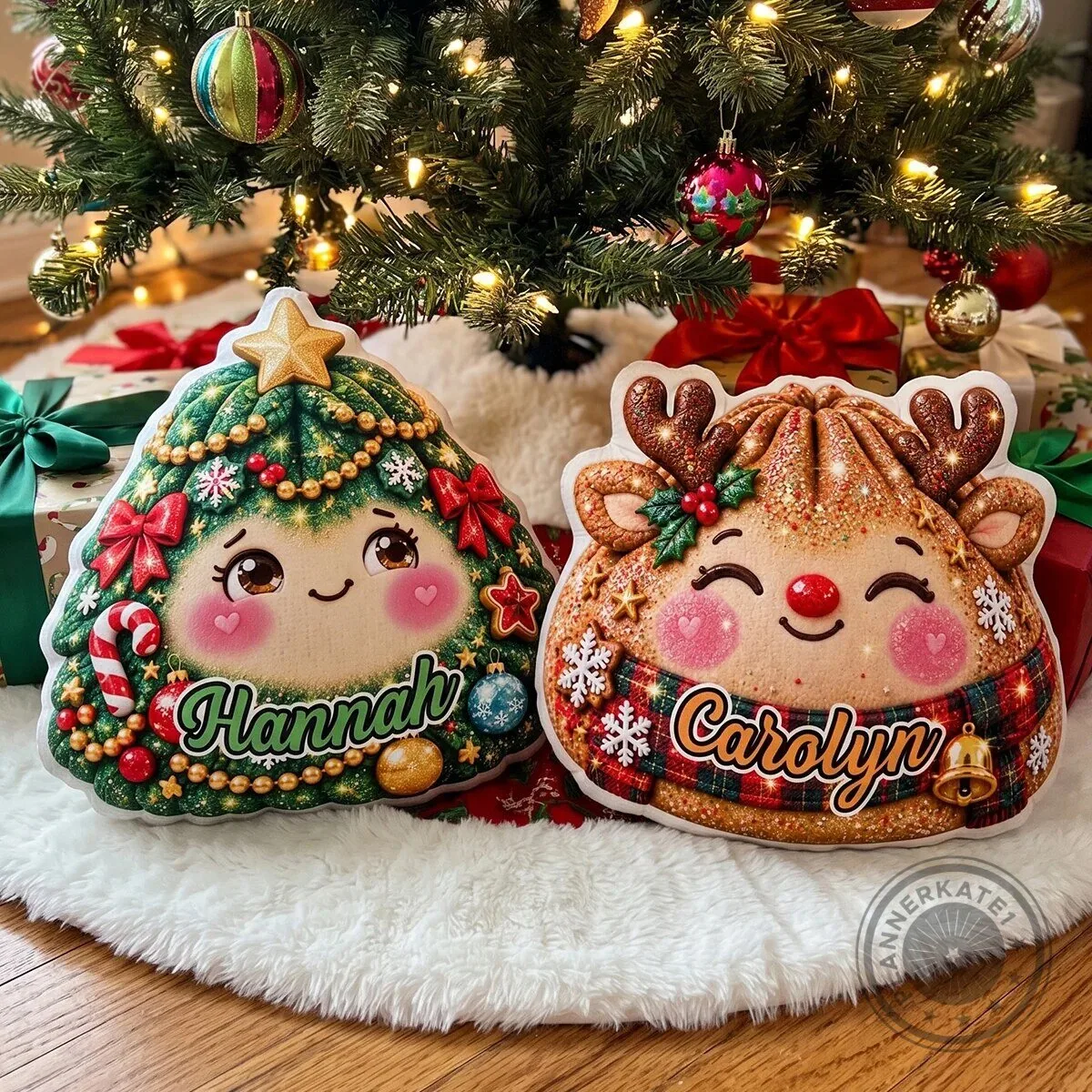 Personalized Snowman Christmas Holiday Custom Name Decorative Throw Pillow 10 Personalized Snowman Christmas Holiday Custom Name Decorative Throw Pillow