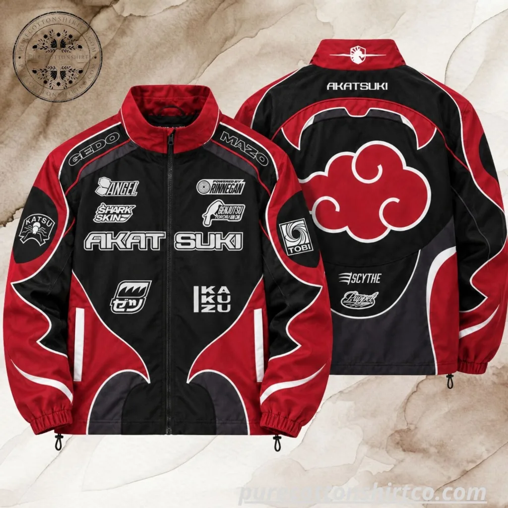 "Top 5 Must-Have Jackets and Plush Tissue Holders for 2023" 47 TL x Naruto - Akatsuki Racing Jacket