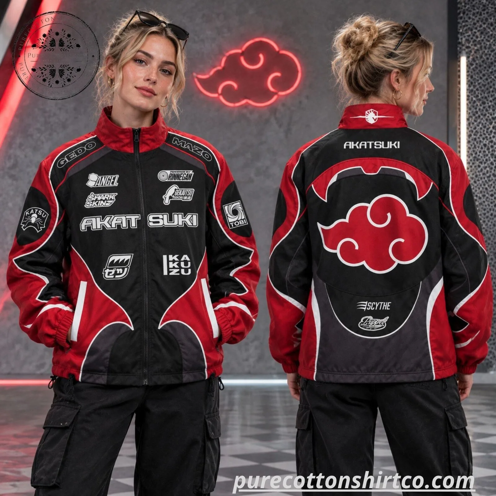 TL x Naruto - Akatsuki Racing Jacket 9 TL x Naruto - Akatsuki Racing Jacket