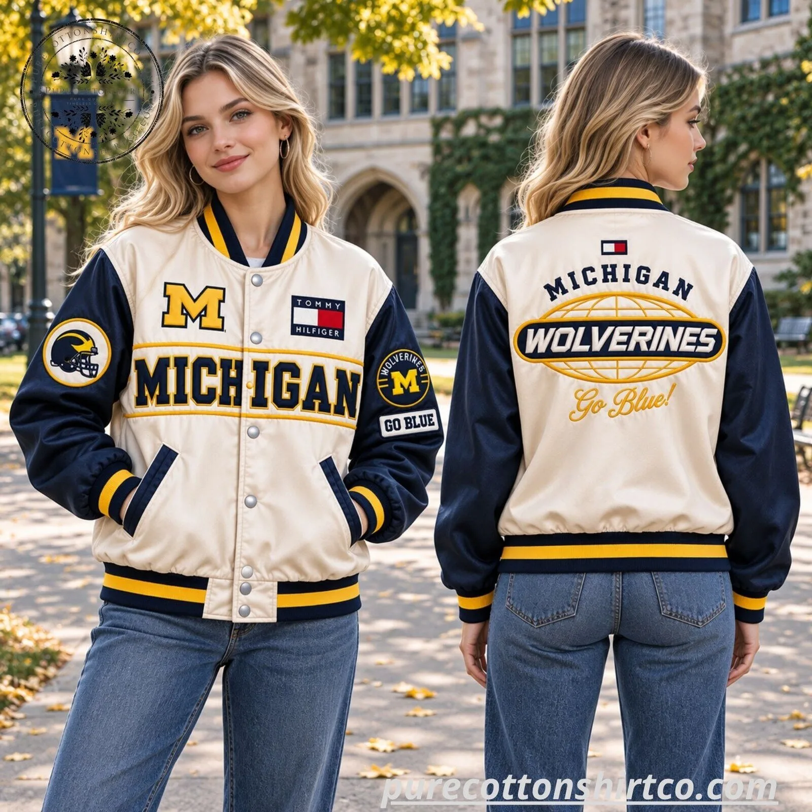 Michigan Wolverines x Tommy Hilfiger Jacket 6 Michigan Wolverines x Tommy Hilfiger Jacket